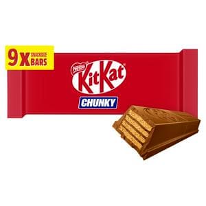 KitKat Chunky Milk Chocolate Bar Multipack x9 288g