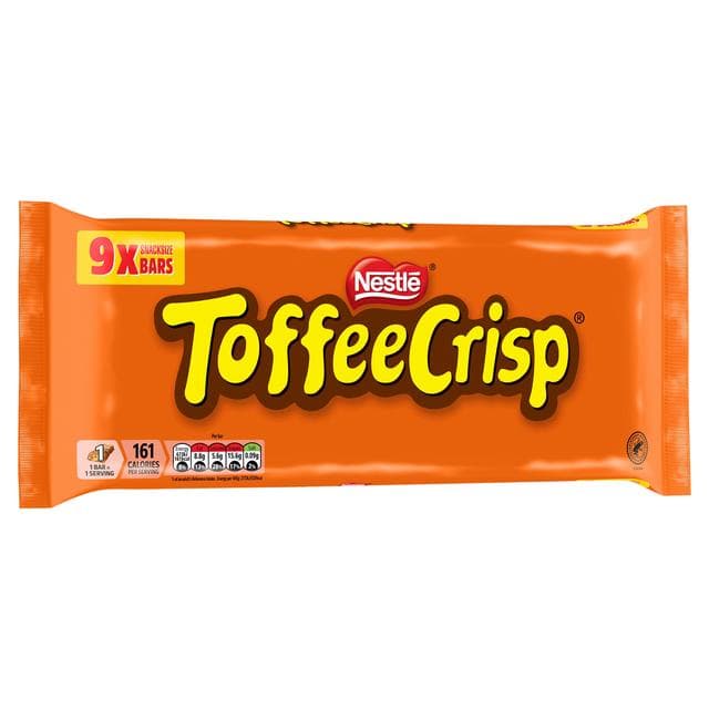 Toffee Crisp Biscuit Bar Multipack x9 279g - gallery image 2