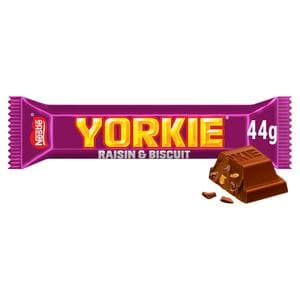 Yorkie Raisin & Biscuit Milk Chocolate Bar 44g