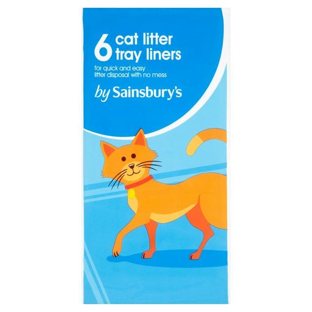 Sainsbury's Cat Litter Liners x6 - gallery image 1