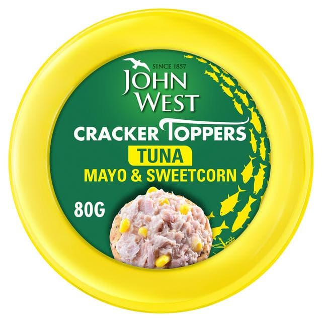 John West Spreadables Tuna Mayonnaise Corn 80g - gallery image 1