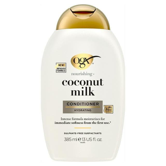 OGX Coconut Milk Conditioner for Dry & Damaged Hair 385ml - gallery image 1