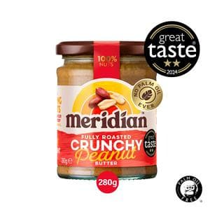 Meridian Crunchy Peanut Butter 280g