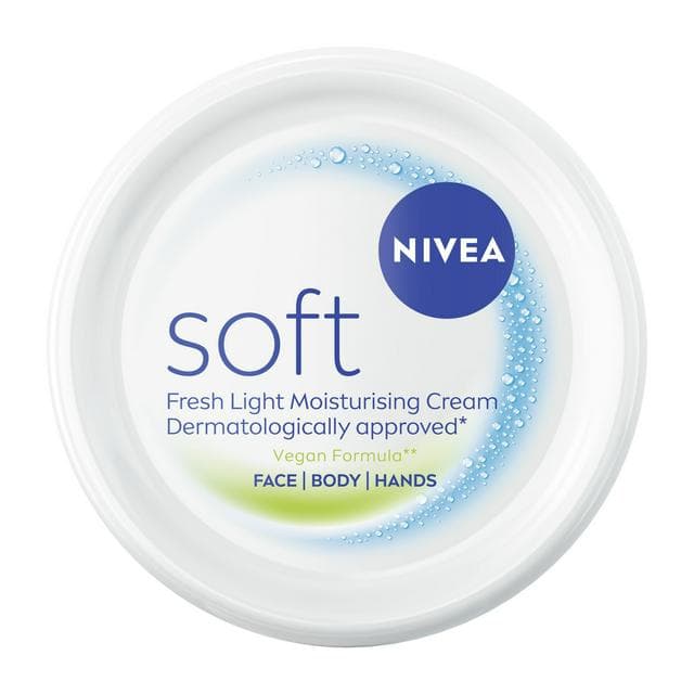 Nivea Soft Moisturiser Face Body & Hands 25ml - gallery image 1