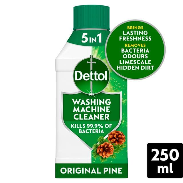 Dettol Antibacterial Limescale Washing Machine Cleaner 250ml - gallery image 1