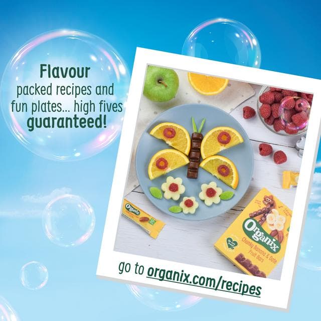 Organix Apple & Date Fruit Bars Toddler Snacks Multipack 12 months+ 6x17g - gallery image 5