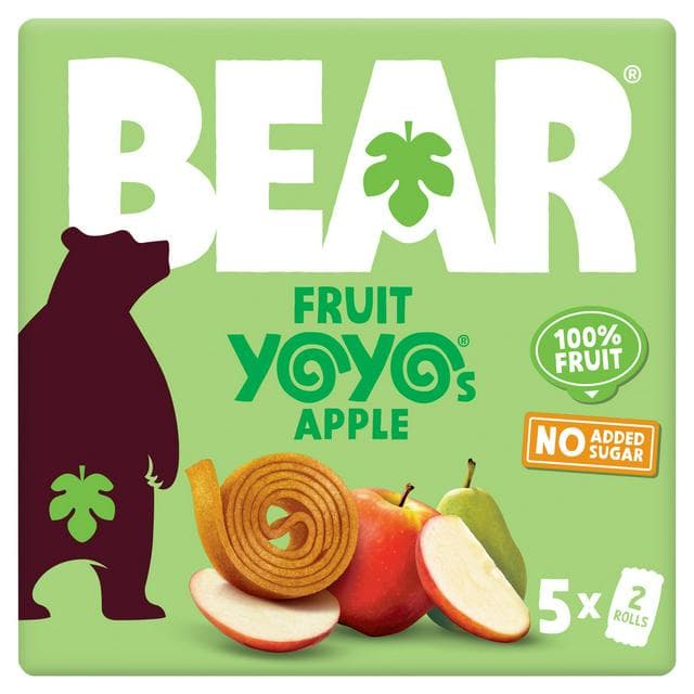 BEAR Fruit Yoyos Apple Multipack 5x20g - gallery image 1
