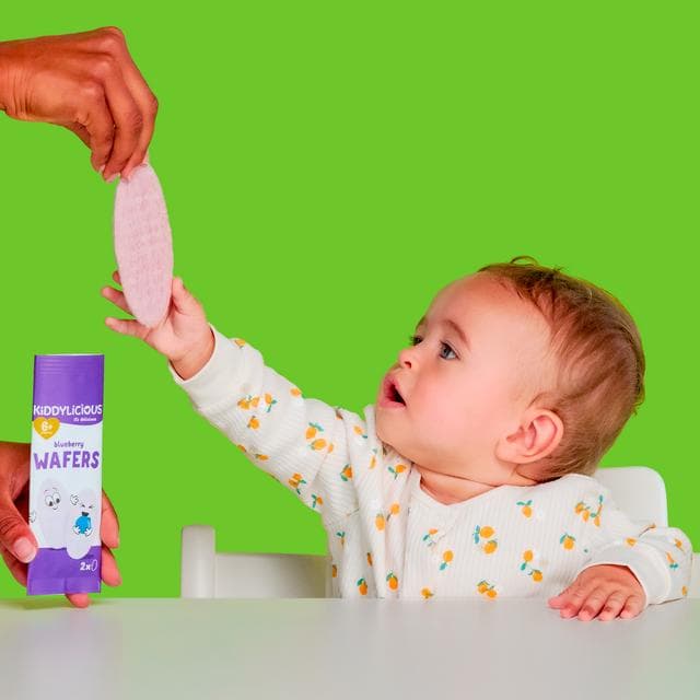 Kiddylicious Banana Maxi Wafers Baby Snacks 10x4g - gallery image 5
