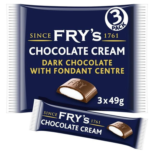 Fry's 3 x 49g Multipack Cream Chocolate Bar - gallery image 1
