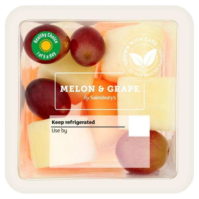 Sainsbury's 160g Melon & Grape - gallery image 1