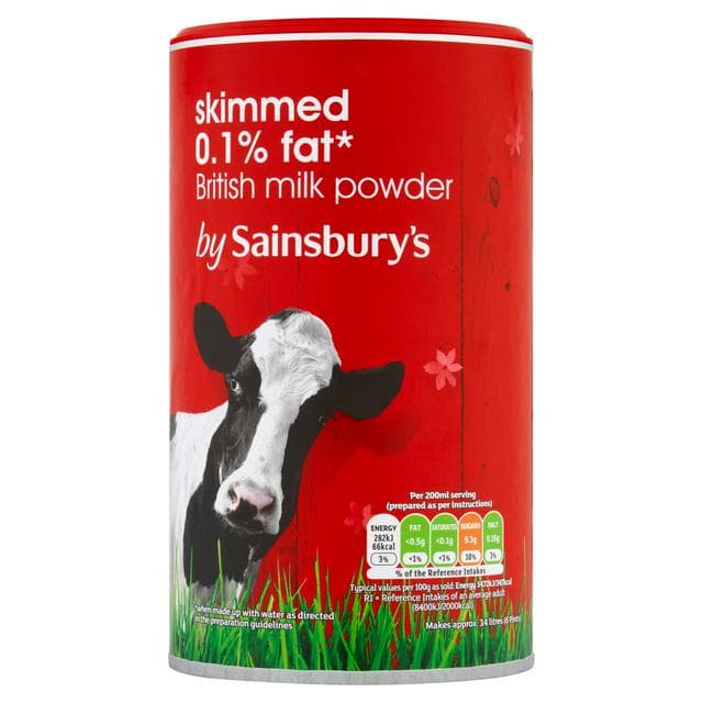 Sainsbury's Skimmed Milk Powder 340g - gallery image 1