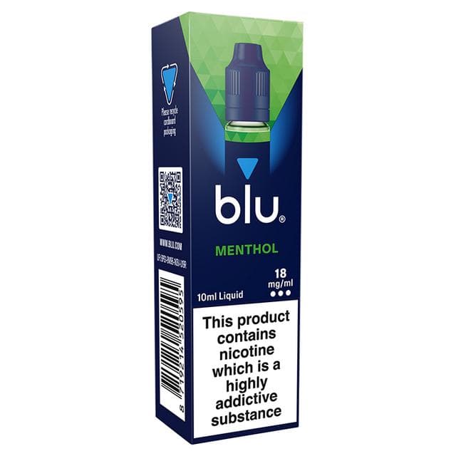 blu Vape Liquid Refill Menthol 18mg - gallery image 2