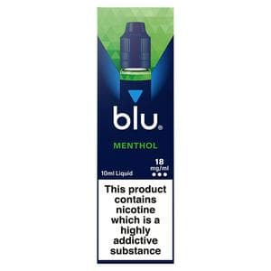 blu Vape Liquid Refill Menthol 18mg