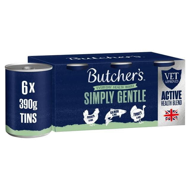 Butcher's Simply Gentle Dog Food Tins 6x390g - gallery image 1