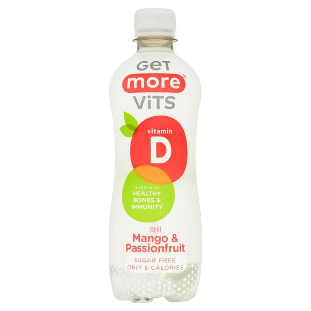 Get More Vits Vitamin D Still Mango & Passionfruit 500ml - gallery image 1