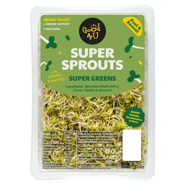 Good4U Salad Topper Super Sprouts 60g - gallery image 1