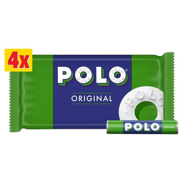Polo Original Mints Roll Multipack x4 34g - gallery image 1