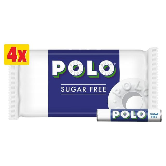 Polo Sugar Free Mints Roll Multipack x4 33.4g - gallery image 1