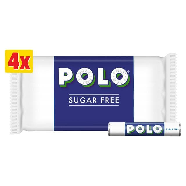 Polo Sugar Free Mints Roll Multipack x4 33.4g - gallery image 1