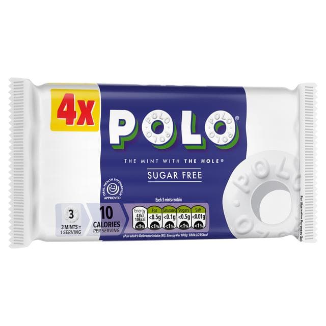 Polo Sugar Free Mints Roll Multipack x4 33.4g - gallery image 2