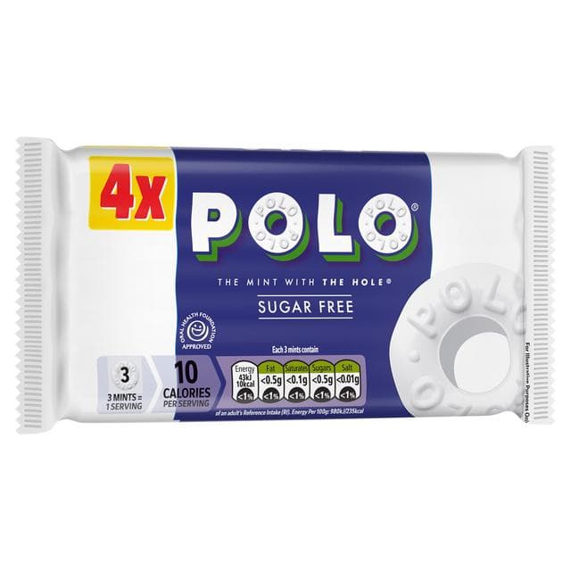 Polo Sugar Free Mints Roll Multipack x4 33.4g - gallery image 2