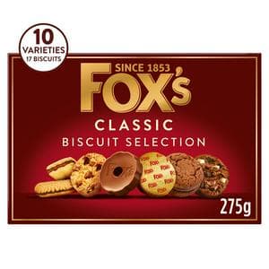 Fox's 275g Biscuits Festive Favourites Biscuit Selection
