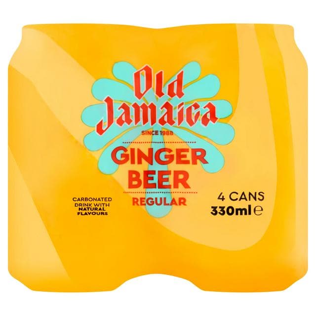 Old Jamaica Ginger Beer 4x330ml - gallery image 1