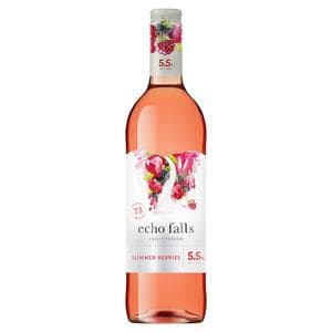 Echo Falls Summer Berries Fruit Fusion Rose Wine 5.5% ABV 75cl