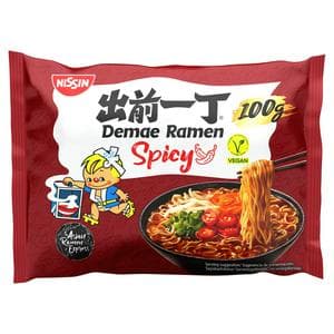 Nissin Demae Ramen Spicy Japanese Noodlesoup 100g