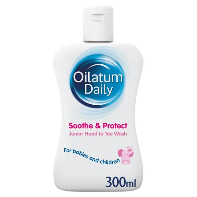 Oilatum Daily Soothe & Protect Junior Head to Toe Wash 300ml - gallery image 1