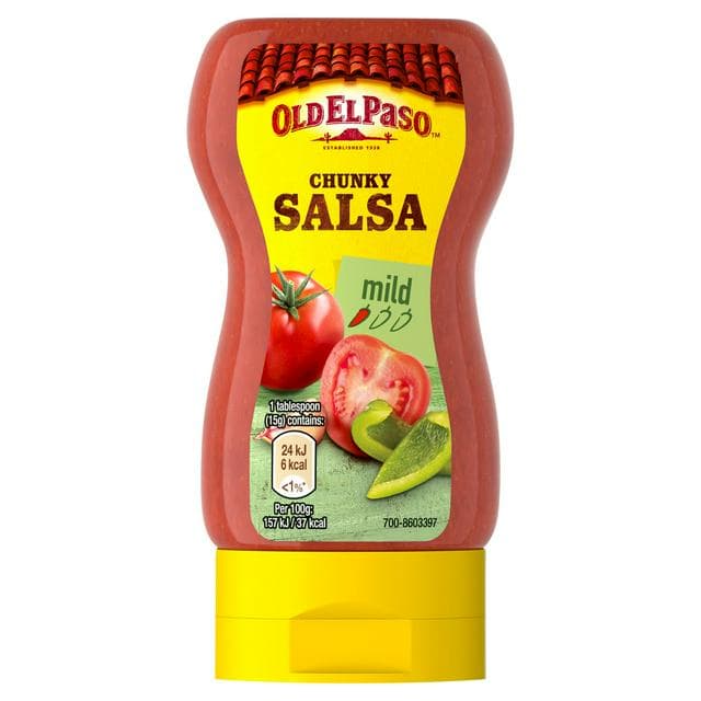 Old El Paso Mexican Squeezy Chunky Salsa 238g - gallery image 1