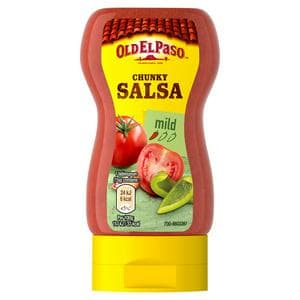 Old El Paso Mexican Squeezy Chunky Salsa 238g