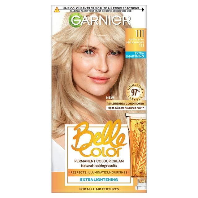Garnier Belle Color Extra Light Permanent Hair Dye Ash Blonde 111 - gallery image 1