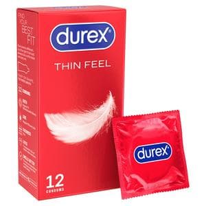 Durex Thin Feel Condoms x12