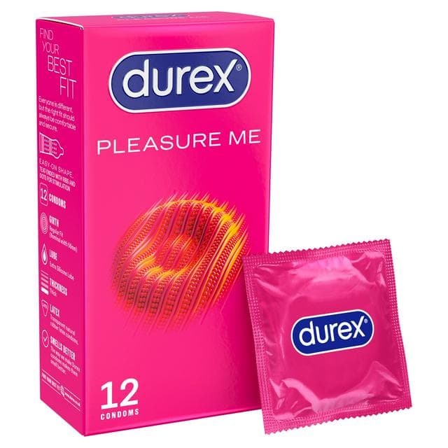 Durex Pleasure Me Ribbed & Dotted Condoms x12 - gallery image 1
