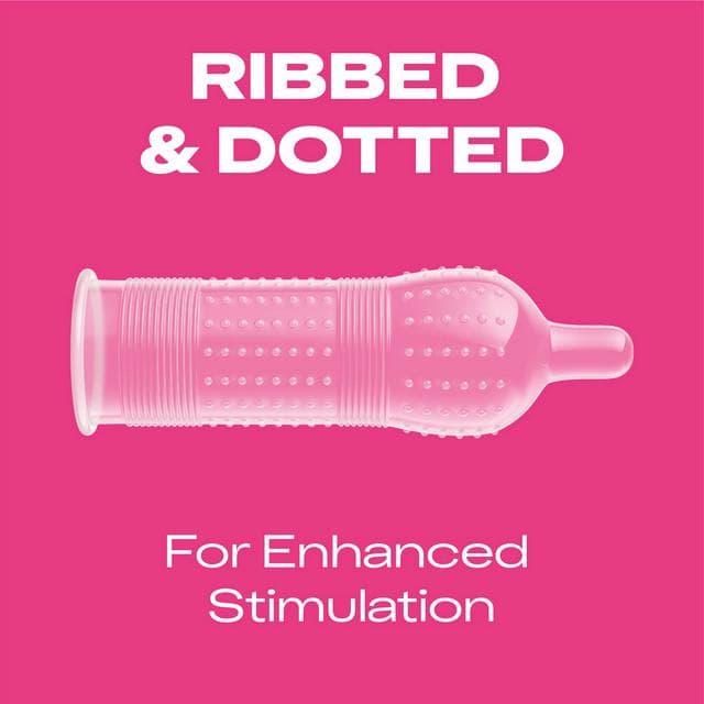 Durex Pleasure Me Ribbed & Dotted Condoms x12 - gallery image 3