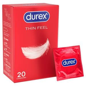 Durex Thin Feel Condoms x20