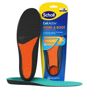 Scholl Gel Active Work Insoles, Men
