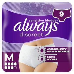 Always Discreet Incontinence Pants Plus M