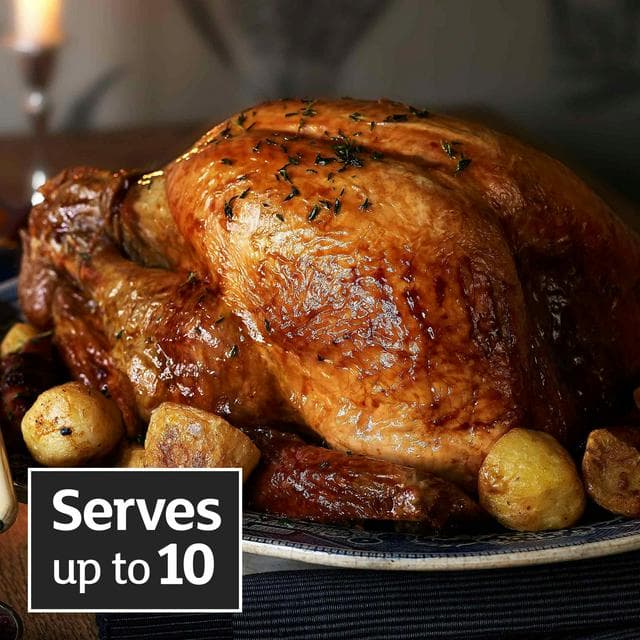 Sainsbury's Medium Fresh Free Range British Bronze Whole Turkey, Taste the Difference 4-5.99kg - gallery image 1