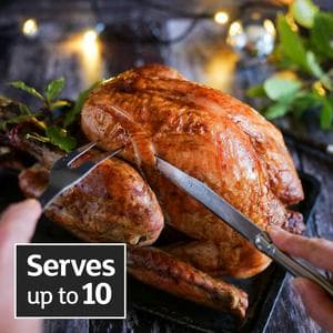 Sainsbury's Medium Fresh Organic Free Range British Bronze Whole Turkey, SO Organic 4-5.99kg