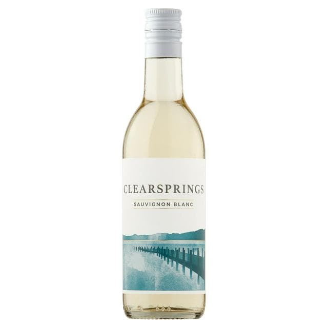 Clearsprings Sauvignon Blanc White Wine (Small bottle) 18.7cl - gallery image 1