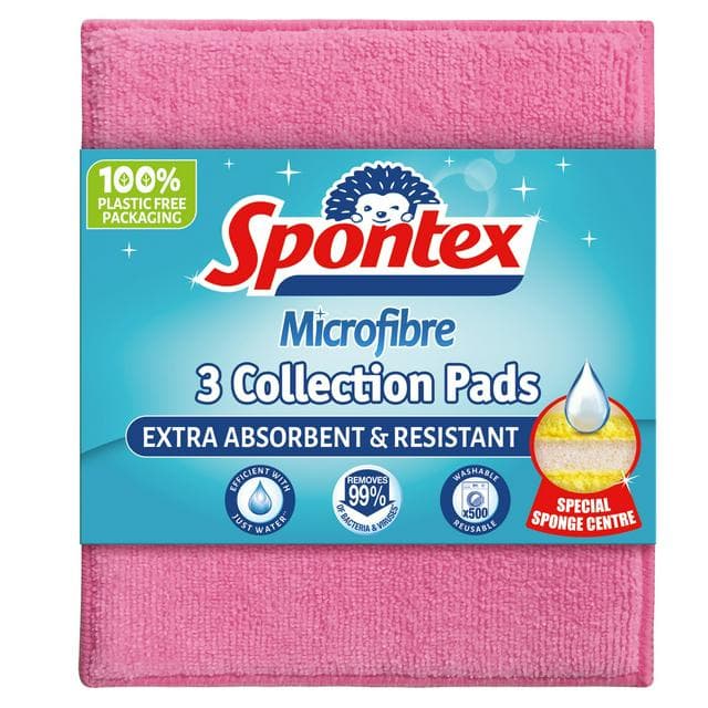 Spontex Microfibre Multipad 3pk - gallery image 1