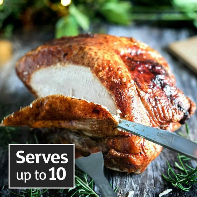 Sainsbury's Medium Fresh Free Range British Norfolk Black Turkey Crown, Taste the Difference 2-2.99kg - gallery image 1