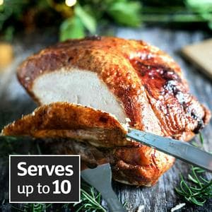 Sainsbury's Medium Fresh Free Range British Norfolk Black Turkey Crown, Taste the Difference 2-2.99kg