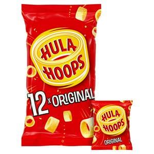 Hula Hoops Original Crisps 12x24g