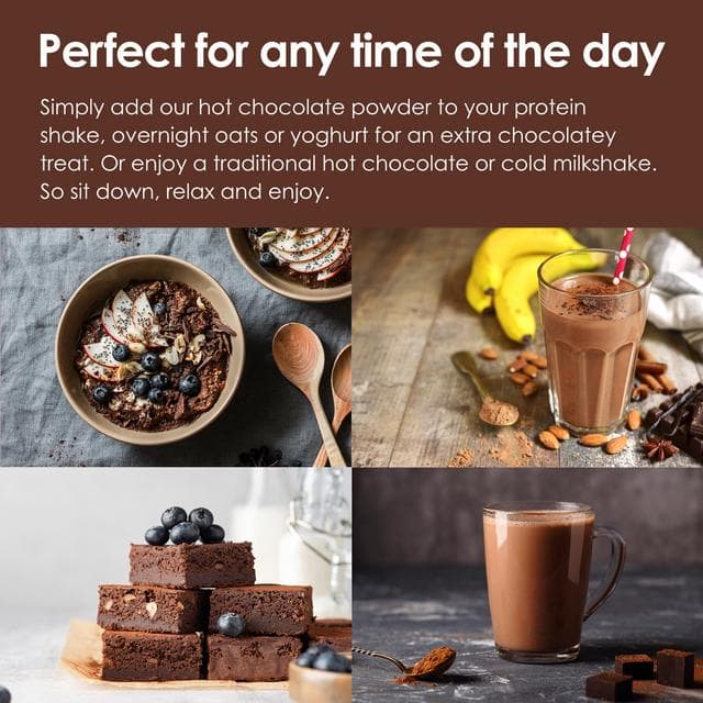 Options Instant Belgian Hot Chocolate Salted Caramel Drink 220g - gallery image 3