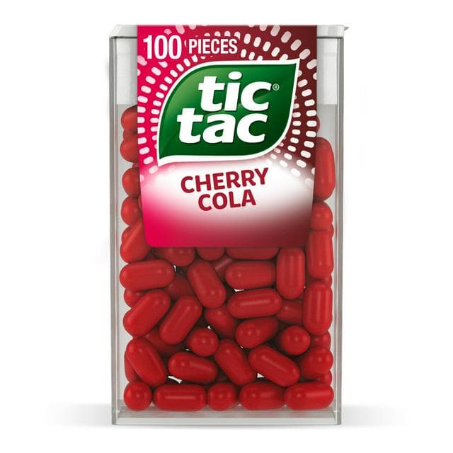 Tic Tac Mixers Cherry Cola Sweets x100 49g - gallery image 1