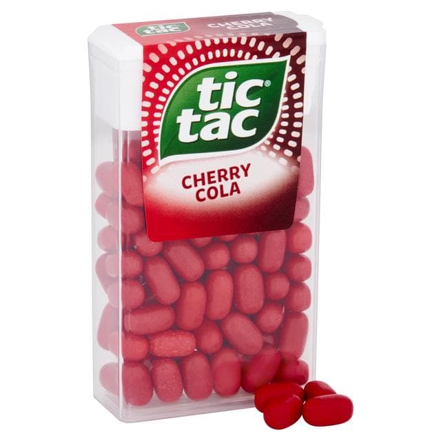 Tic Tac Mixers Cherry Cola Sweets x100 49g - gallery image 2