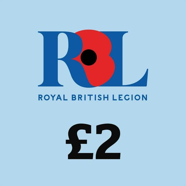 Poppy Appeal £2 Monetary Donation 2025 (Only available as part of a regular shop, cannot be bought in isolation) - gallery image 1